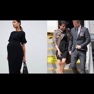 ASOS Maternity Wiggle Midi Dress. New with tags.